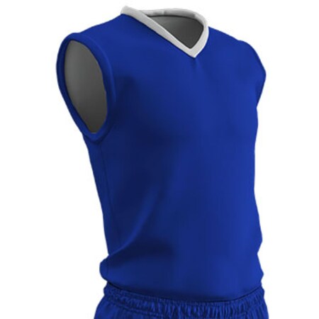 Champro Youth Clutch Basketball Jersey Royal White Xlarge BBJ11YRYWXL